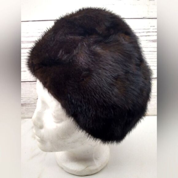 Simpsons Vintage Fur Mink Hat - Picture 3 of 15